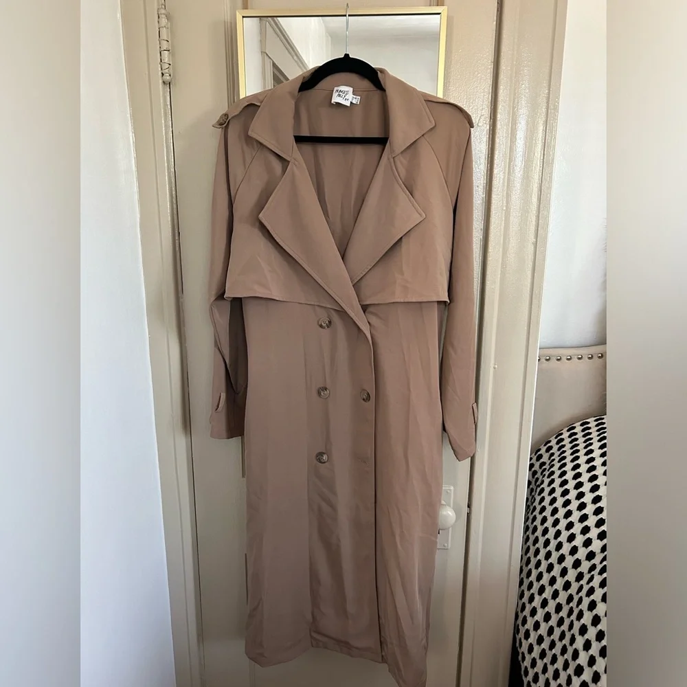 Princess Polly Cassie Trench Coat - Picture 1 of 4